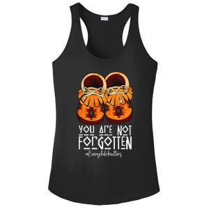 You Are Not Forgotten Native American Gift Ladies PosiCharge Competitor Racerback Tank