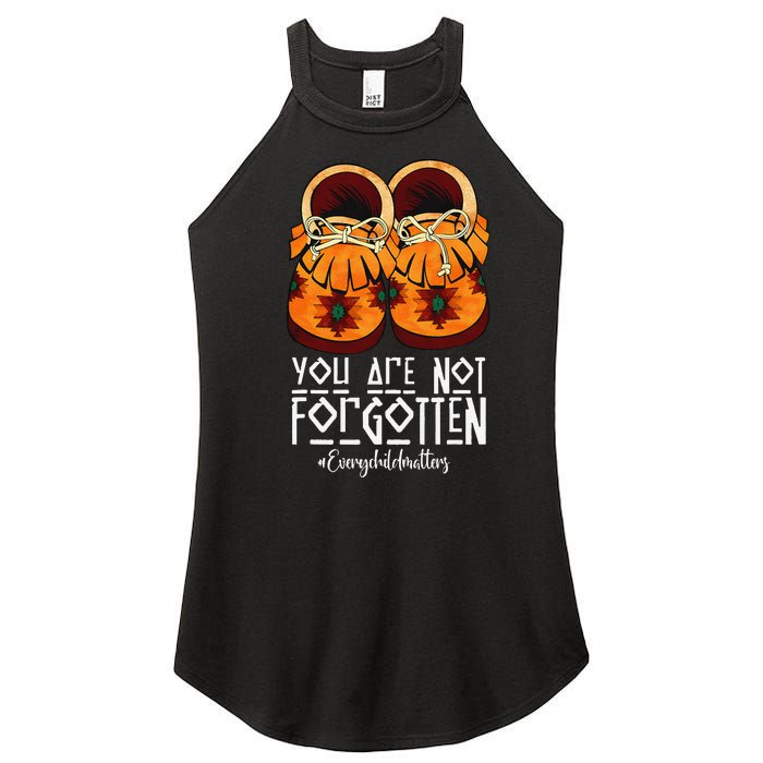 You Are Not Forgotten Native American Gift Women's Perfect Tri Rocker Tank