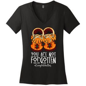 You Are Not Forgotten Native American Gift Women's V-Neck T-Shirt