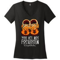 You Are Not Forgotten Native American Gift Women's V-Neck T-Shirt