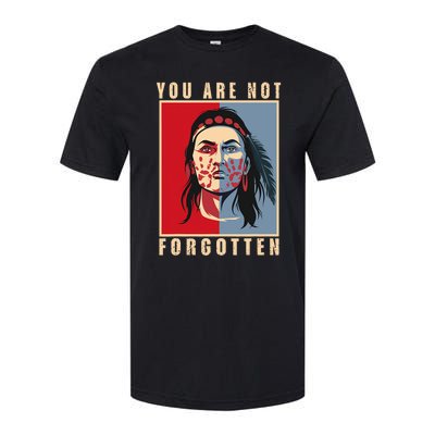 You Are Not Forgotten Mmiw Awareness Native American Indian Softstyle CVC T-Shirt