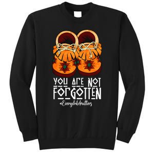 You Are Not Forgotten Native American Tall Sweatshirt