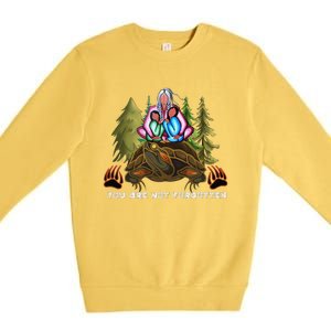 You Are Not Forgotten I Native American Women Mmiw Awareness Gift Premium Crewneck Sweatshirt