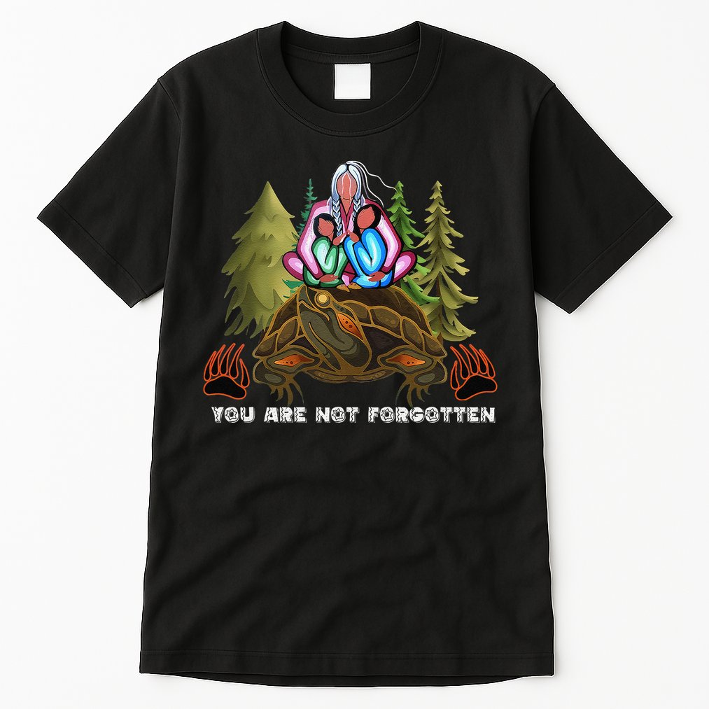 You Are Not Forgotten I Native American Women Mmiw Awareness Gift Tall T-Shirt