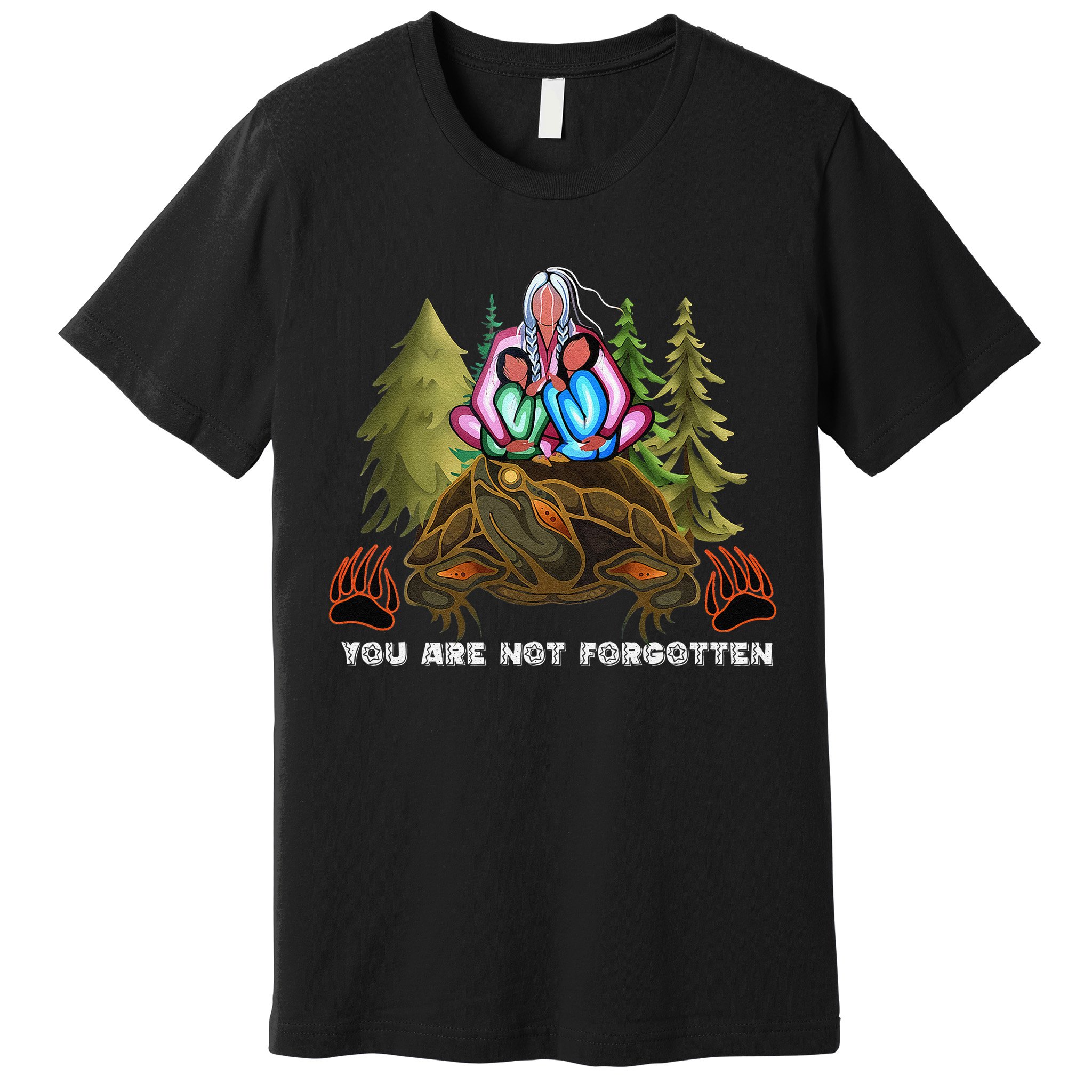 You Are Not Forgotten I Native American Women Mmiw Awareness Gift Premium T-Shirt