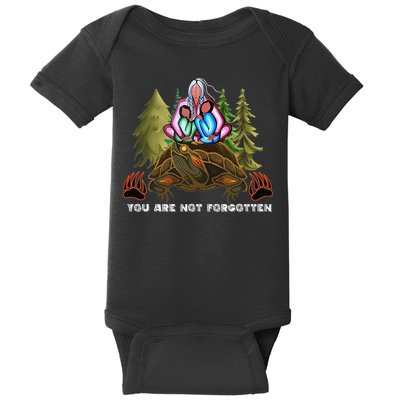 You Are Not Forgotten I Native American Women Mmiw Awareness Gift Baby Bodysuit