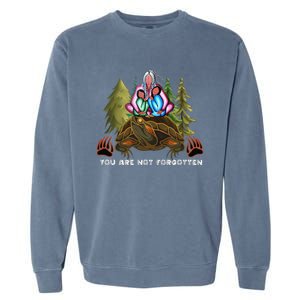 You Are Not Forgotten I Native American Women Mmiw Awareness Gift Garment-Dyed Sweatshirt