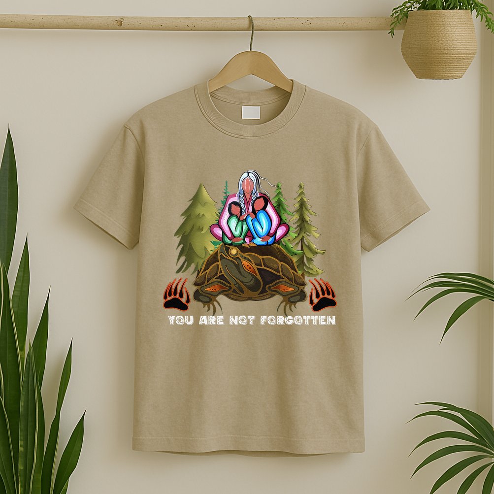 You Are Not Forgotten I Native American Women Mmiw Awareness Gift T-Shirt