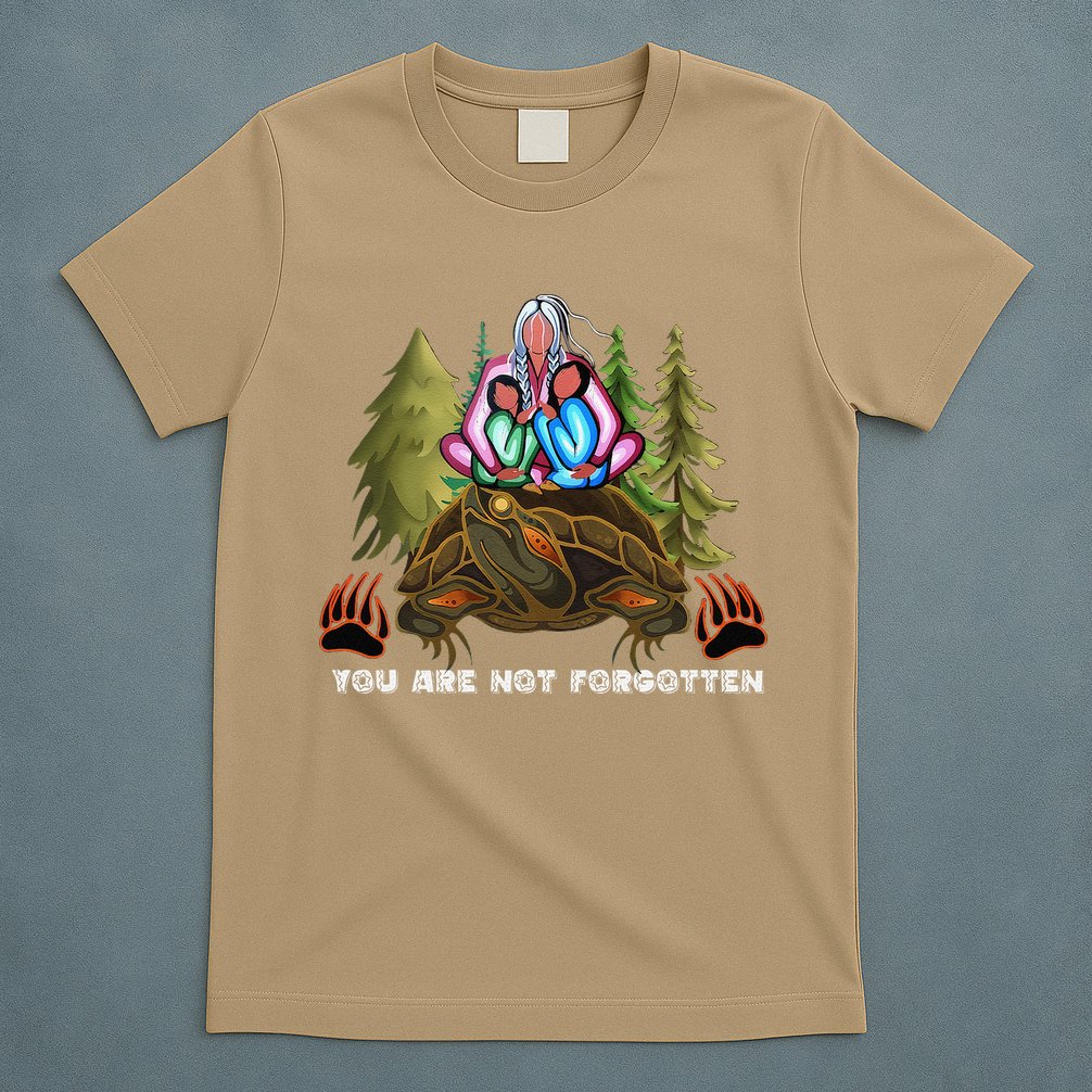 You Are Not Forgotten I Native American Women Mmiw Awareness Gift T-Shirt