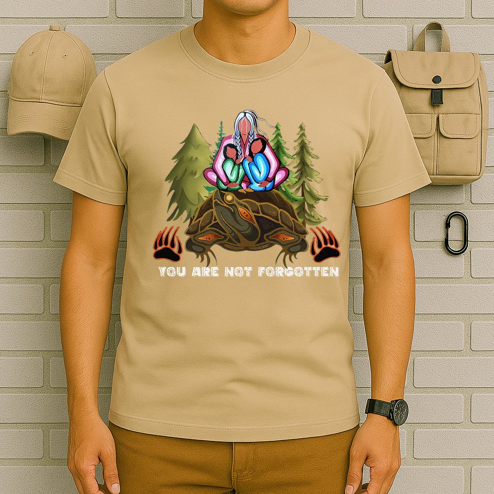 You Are Not Forgotten I Native American Women Mmiw Awareness Gift T-Shirt