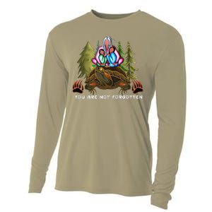 You Are Not Forgotten I Native American Women Mmiw Awareness Gift Cooling Performance Long Sleeve Crew