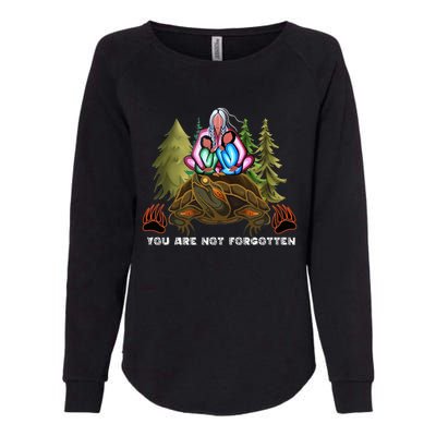 You Are Not Forgotten I Native American Mmiw Awareness Womens California Wash Sweatshirt