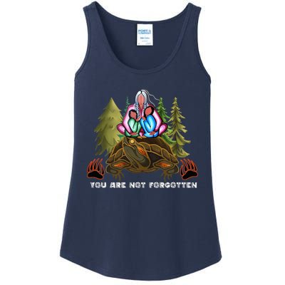 You Are Not Forgotten I Native American Mmiw Awareness Ladies Essential Tank