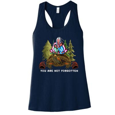 You Are Not Forgotten I Native American Mmiw Awareness Women's Racerback Tank