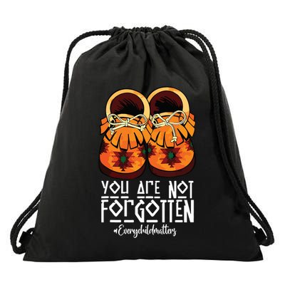 You Are Not Forgotten Native American Drawstring Bag