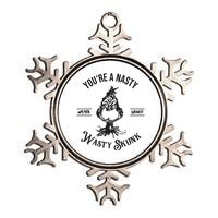 YouRe A Nasty Wasty Skunk Mister Christmas Metallic Star Ornament