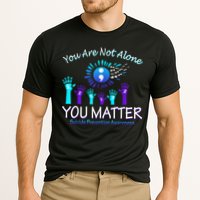 You Are Not Alone You Matter Suicide Prevention Awareness Cooling Performance Crew T-Shirt