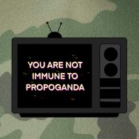 You Are Not Immune To Propoganda Glitch Tv Legacy Tie Dye Trucker Hat