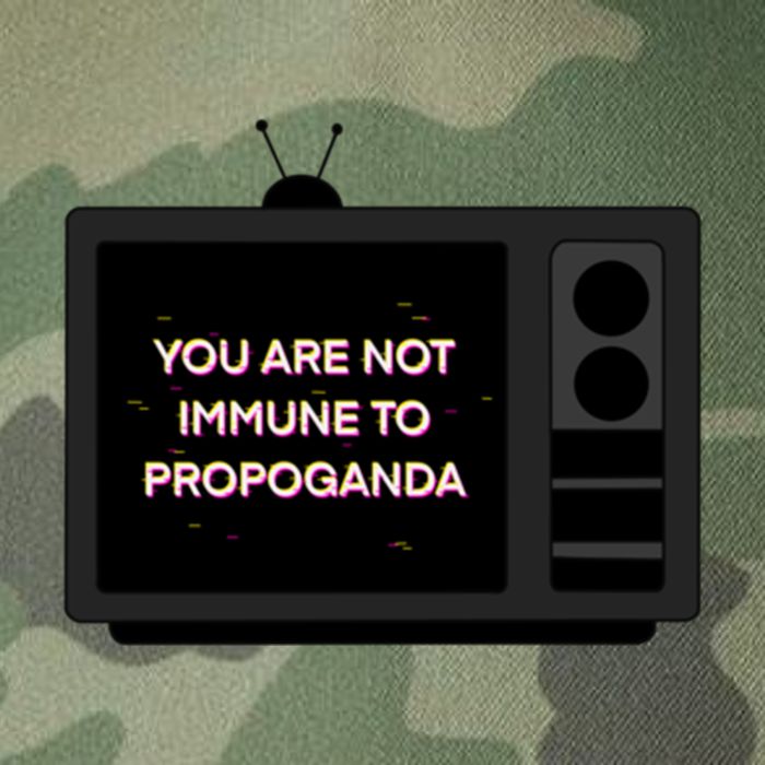 You Are Not Immune To Propoganda Glitch Tv Legacy Tie Dye Trucker Hat