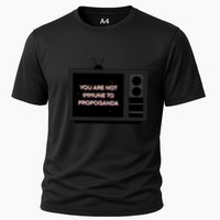 You Are Not Immune To Propoganda Glitch Tv Performance Shirt