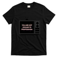 You Are Not Immune To Propoganda Glitch Tv T-Shirt