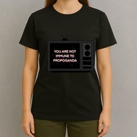 You Are Not Immune To Propoganda Glitch Tv T-Shirt