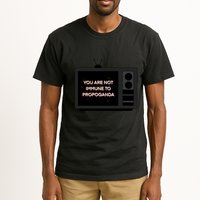 You Are Not Immune To Propoganda Glitch Tv Tall T-Shirt