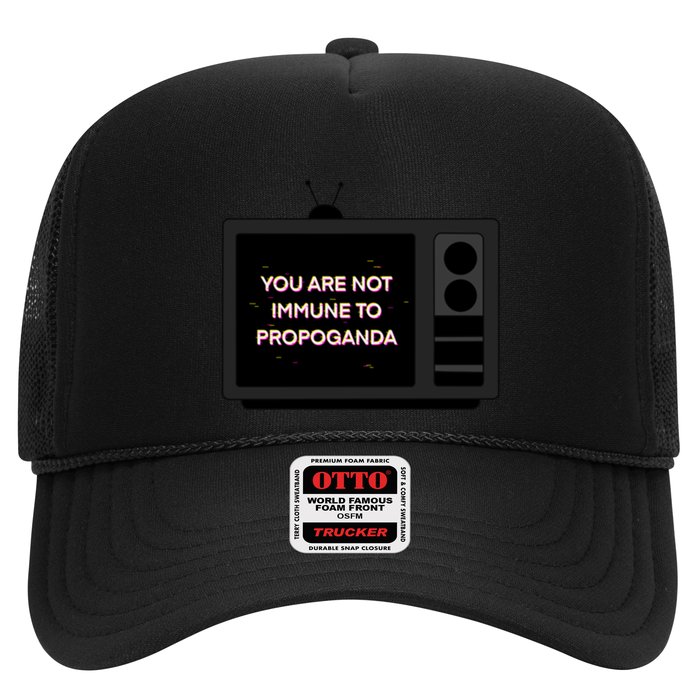 You Are Not Immune To Propoganda Glitch Tv Hat