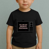 You Are Not Immune To Propoganda Glitch Tv Toddler T-Shirt