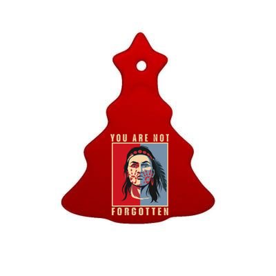 You Are Not Forgotten Mmiw Awareness Native American Indian Ceramic Tree Ornament