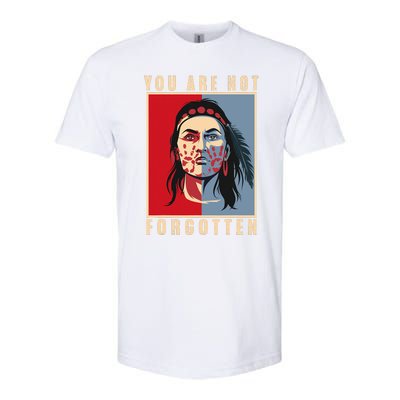 You Are Not Forgotten Mmiw Awareness Native American Indian Softstyle CVC T-Shirt