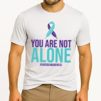 You Are Not Alone Sucide Awareness Ribbon Performance Shirt