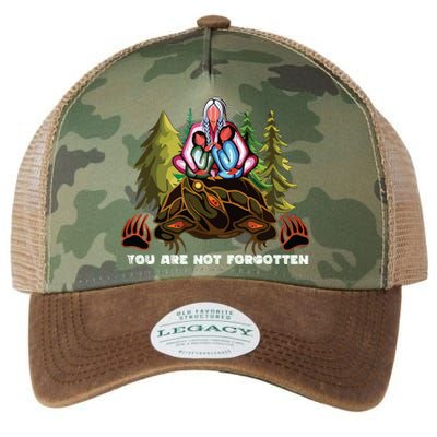 You Are Not Forgotten I Native American Women Mmiw Awareness Legacy Tie Dye Trucker Hat