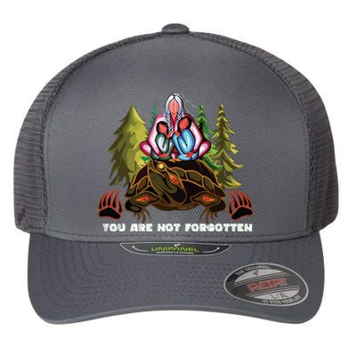 You Are Not Forgotten I Native American Women Mmiw Awareness Flexfit Unipanel Trucker Cap