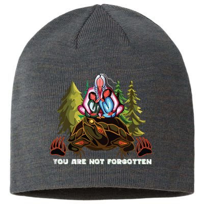 You Are Not Forgotten I Native American Women Mmiw Awareness Sustainable Beanie