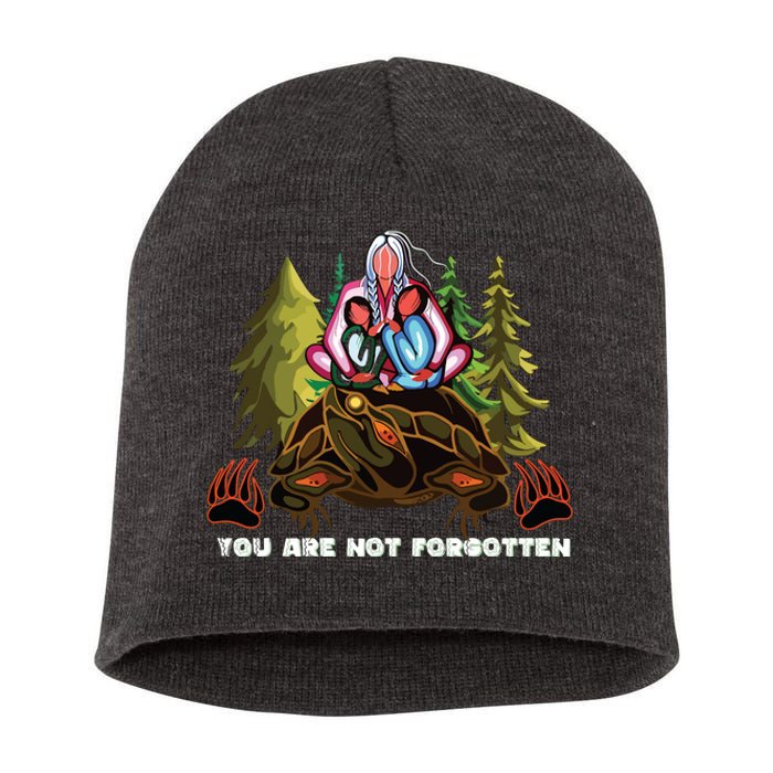 You Are Not Forgotten I Native American Women Mmiw Awareness Short Acrylic Beanie