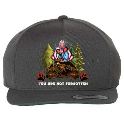 You Are Not Forgotten I Native American Women Mmiw Awareness Wool Snapback Cap