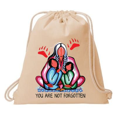 You Are Not Forgotten Drawstring Bag