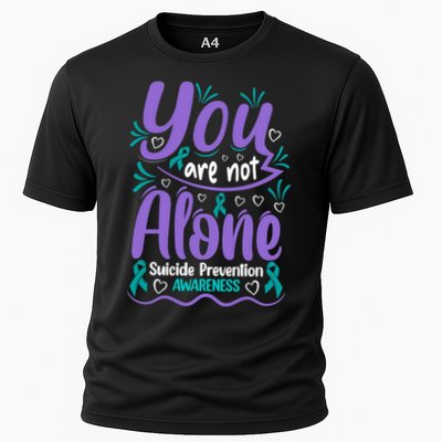 You Are Not Alone Suicide Prevention Awareness Performance Shirt