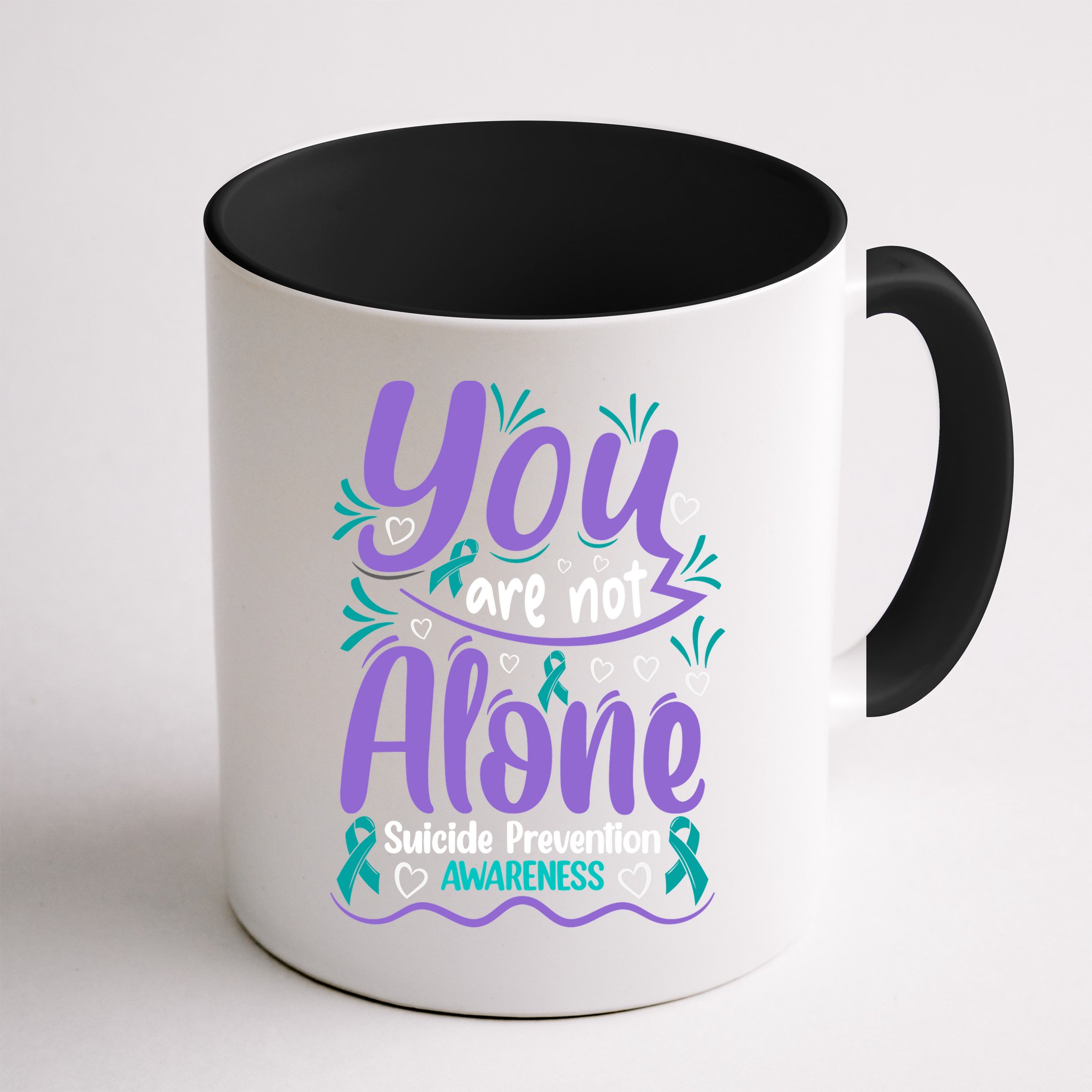 You Are Not Alone Suicide Prevention Awareness Mug