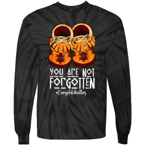 You Are Not Forgotten Native American Tie-Dye Long Sleeve Shirt