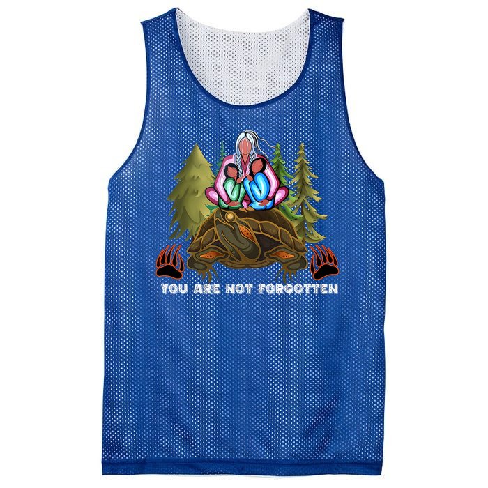 You Are Not Forgotten I Native American Women Mmiw Awareness Mesh Reversible Basketball Jersey Tank