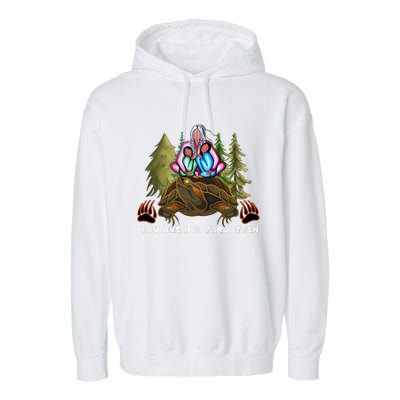 You Are Not Forgotten I Native American Women Mmiw Awareness Garment-Dyed Fleece Hoodie