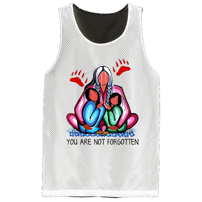 You Are Not Forgotten Mesh Reversible Basketball Jersey Tank