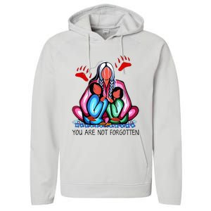 You Are Not Forgotten Performance Fleece Hoodie