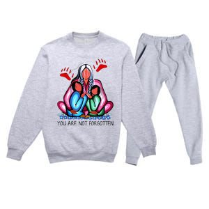 You Are Not Forgotten Premium Crewneck Sweatsuit Set