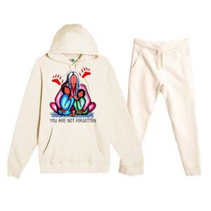 You Are Not Forgotten Premium Hooded Sweatsuit Set