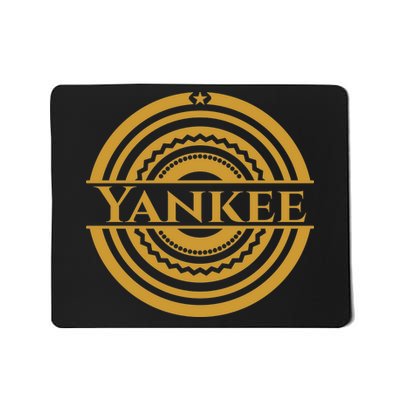 Yankee Gold Badge Mousepad