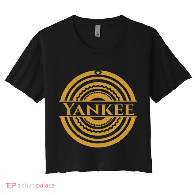 Yankee Gold Badge Crop Top