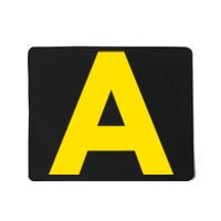 Yellow A On Red For Alvin Costume Halloween Fancy Dress Mousepad